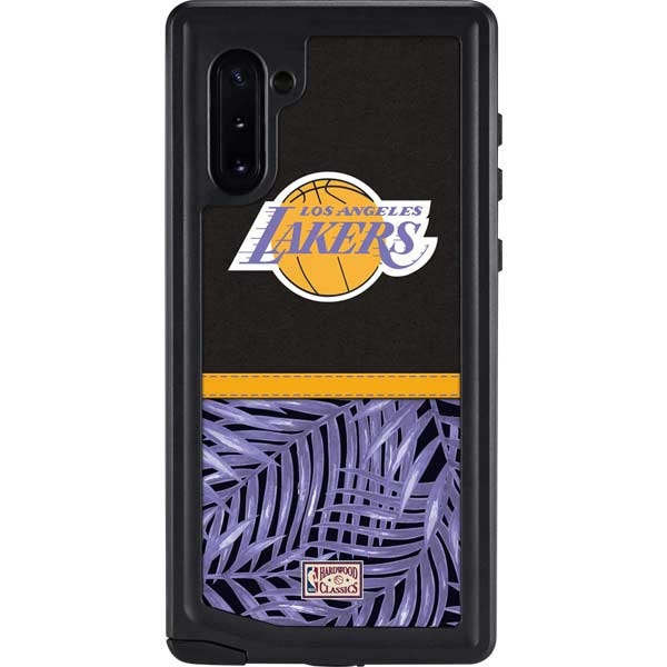 NBA Los Angeles Lakers Retro Palms Galaxy Cases