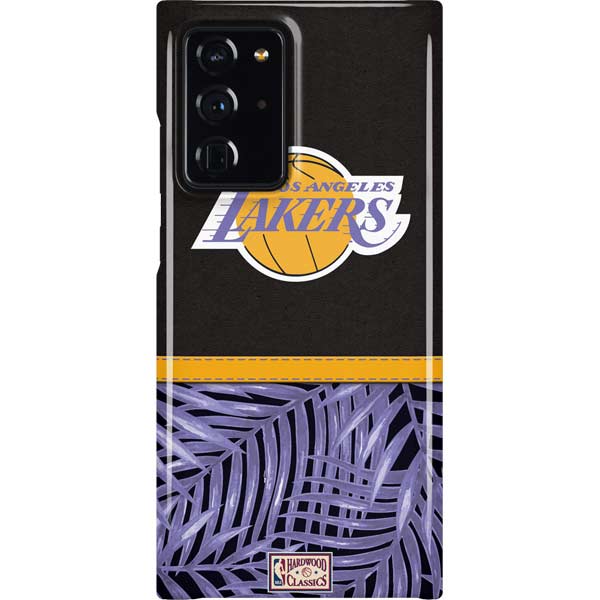 NBA Los Angeles Lakers Retro Palms Galaxy Cases