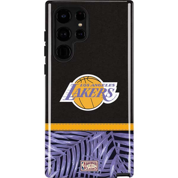 NBA Los Angeles Lakers Retro Palms Galaxy Cases