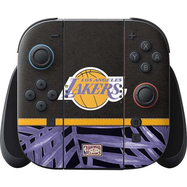 NBA Los Angeles Lakers Retro Palms Nintendo Skins