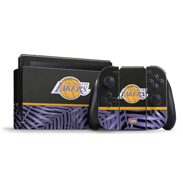 NBA Los Angeles Lakers Retro Palms Nintendo Skins