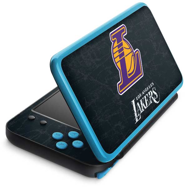 NBA Los Angeles Lakers Secondary Logo Nintendo Skins