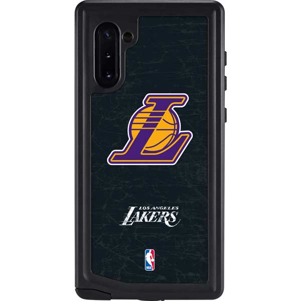 NBA Los Angeles Lakers Secondary Logo Galaxy Cases