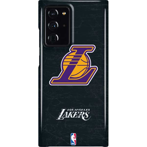 NBA Los Angeles Lakers Secondary Logo Galaxy Cases