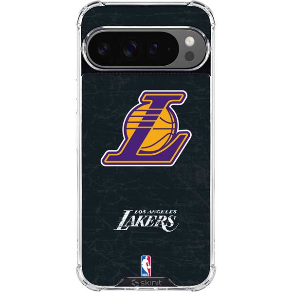 NBA Los Angeles Lakers Secondary Logo Google Pixel 10 Pro Clear Case