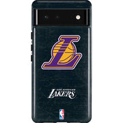 NBA Los Angeles Lakers Secondary Logo Pixel Cases
