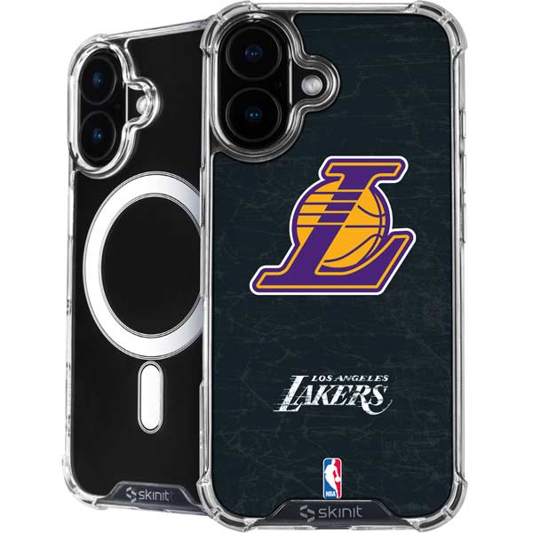 NBA Los Angeles Lakers Secondary Logo iPhone 16 Plus MagSafe Case