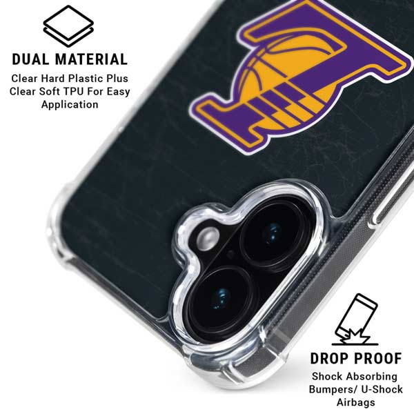 NBA Los Angeles Lakers Secondary Logo iPhone 16 Plus MagSafe Case
