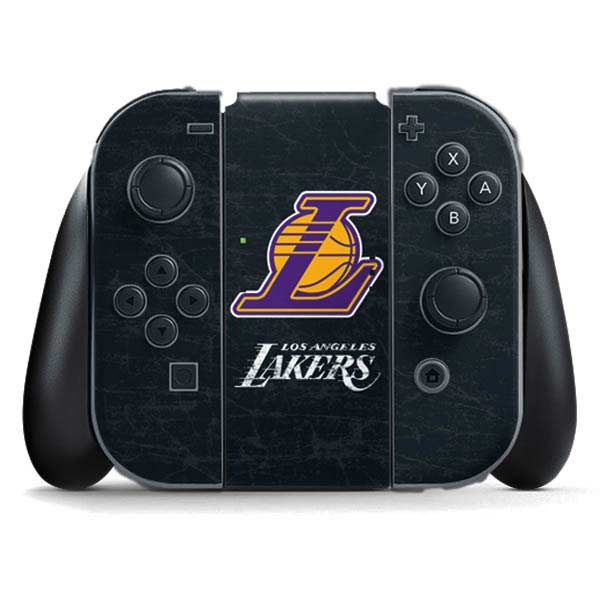 NBA Los Angeles Lakers Secondary Logo Nintendo Skins