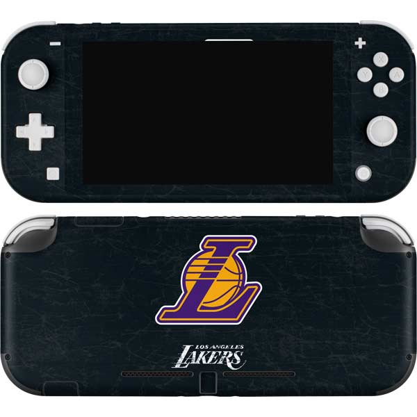 NBA Los Angeles Lakers Secondary Logo Nintendo Skins