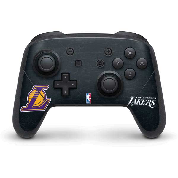 NBA Los Angeles Lakers Secondary Logo Nintendo Skins
