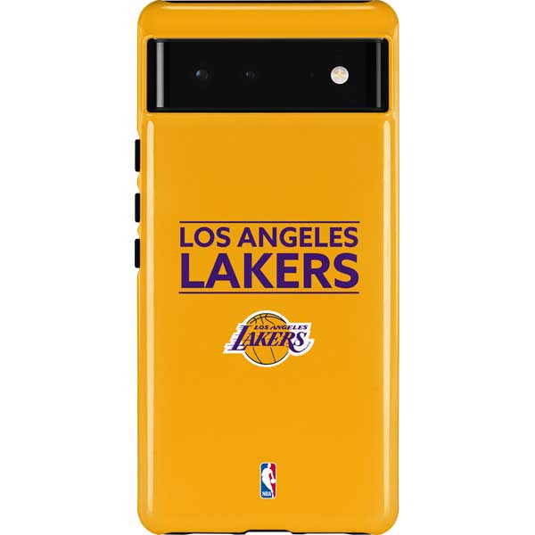 NBA Los Angeles Lakers Standard - Gold Pixel Cases