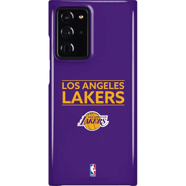 NBA Los Angeles Lakers Standard - Purple Galaxy Cases