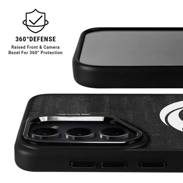 NFL Los Angeles Rams Black & White Galaxy S26 Plus Kickstand Case