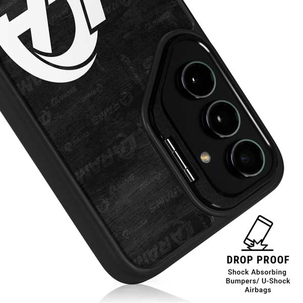 NFL Los Angeles Rams Black & White Galaxy S26 Plus Kickstand Case
