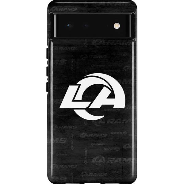 NFL Los Angeles Rams Black & White Pixel Cases