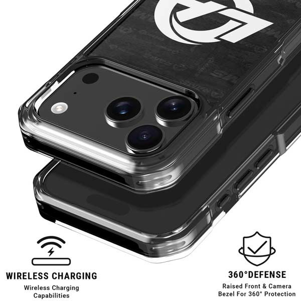 NFL Los Angeles Rams Black & White iPhone 17 Pro MagSafe Case