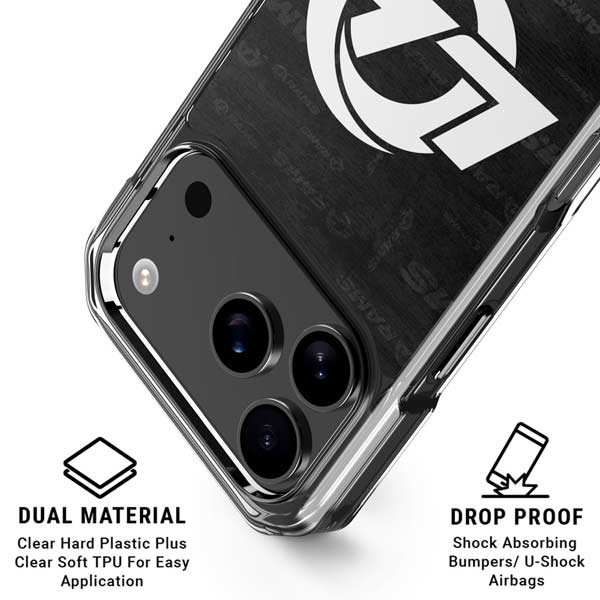 NFL Los Angeles Rams Black & White iPhone 17 Pro MagSafe Case