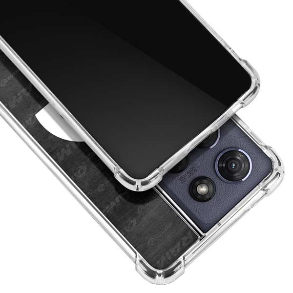 NFL Los Angeles Rams Black & White Moto G 5G (2025) Clear Case