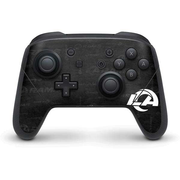 NFL Los Angeles Rams Black & White Nintendo Skins