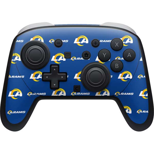 NFL Los Angeles Rams Blitz Series Nintendo Switch 2 (2025) Pro Controller Skin