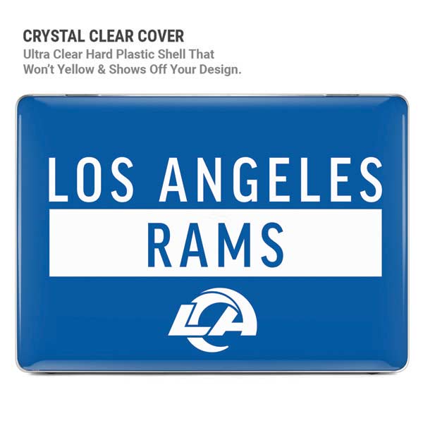 NFL Los Angeles Rams Blue Performance Series MacBook Pro 14in (2021-24) Case plus Skin