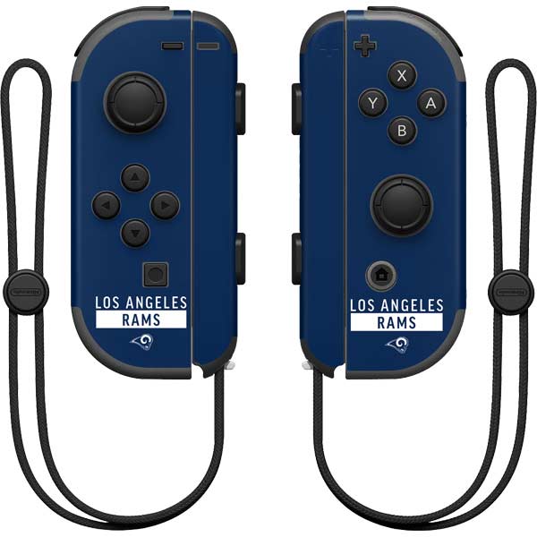 NFL Los Angeles Rams Blue Performance Series Nintendo Skins