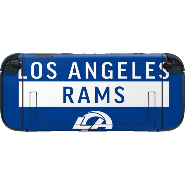 NFL Los Angeles Rams Blue Performance Series Nintendo Switch 2 (2025) with Joy-Con Skin