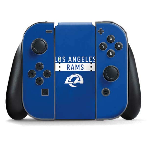 NFL Los Angeles Rams Blue Performance Series Nintendo Skins