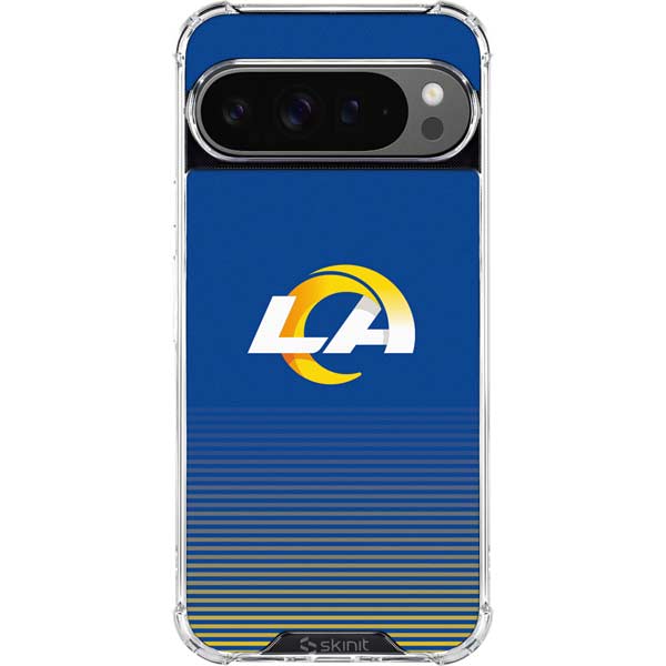 NFL Los Angeles Rams Breakaway Google Pixel 10 Pro XL Clear Case