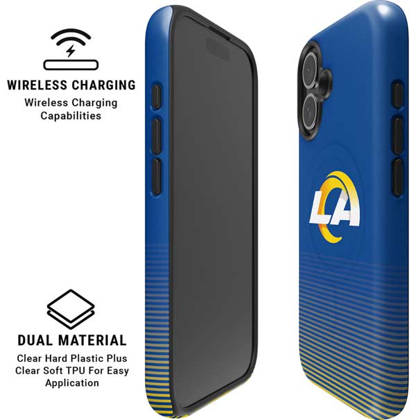 NFL Los Angeles Rams Breakaway iPhone 16 Magsafe Impact Case