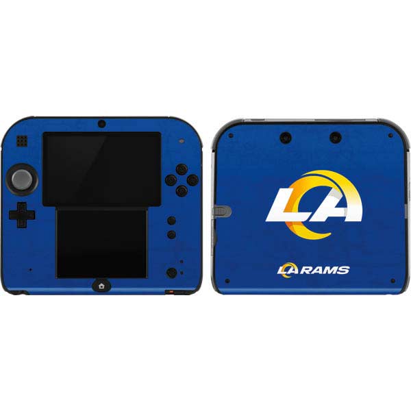 NFL Los Angeles Rams Distressed Nintendo Skins
