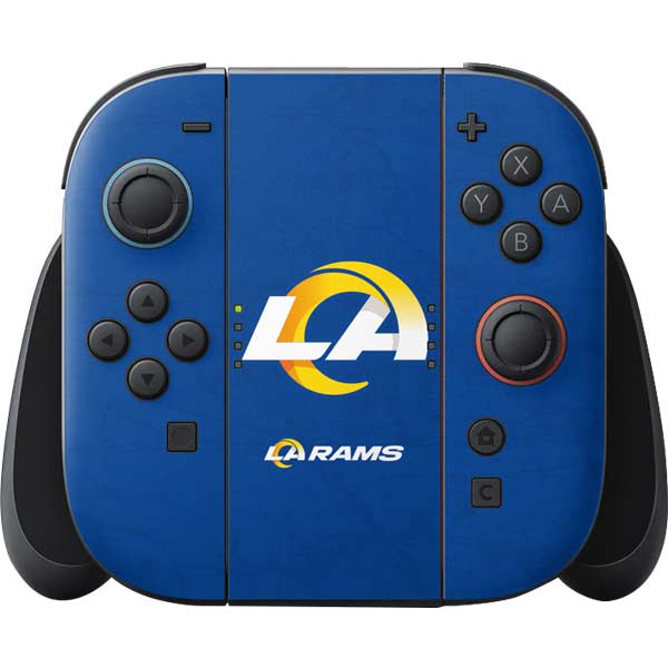 NFL Los Angeles Rams Distressed Nintendo Skins