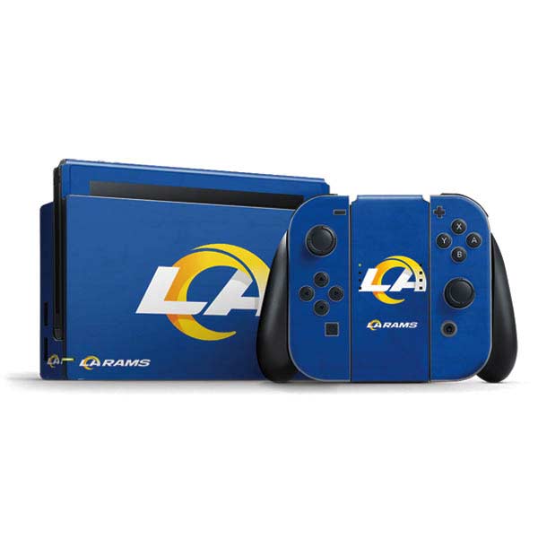 NFL Los Angeles Rams Distressed Nintendo Skins