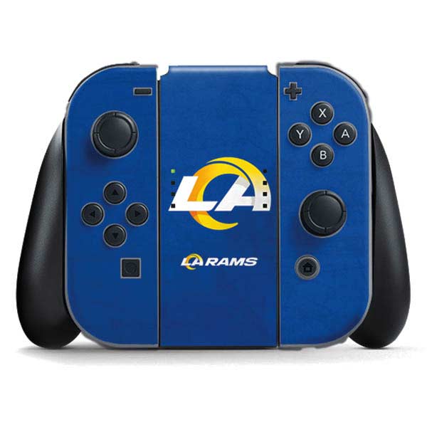 NFL Los Angeles Rams Distressed Nintendo Skins