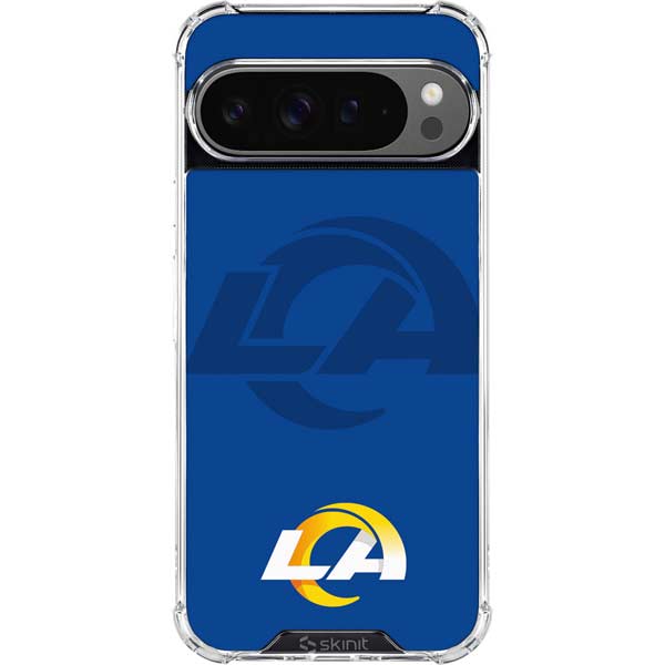 NFL Los Angeles Rams Double Vision Google Pixel 10 Pro XL Clear Case