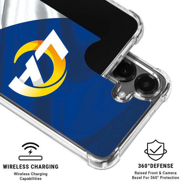 NFL Los Angeles Rams Galaxy S26 Clear Case
