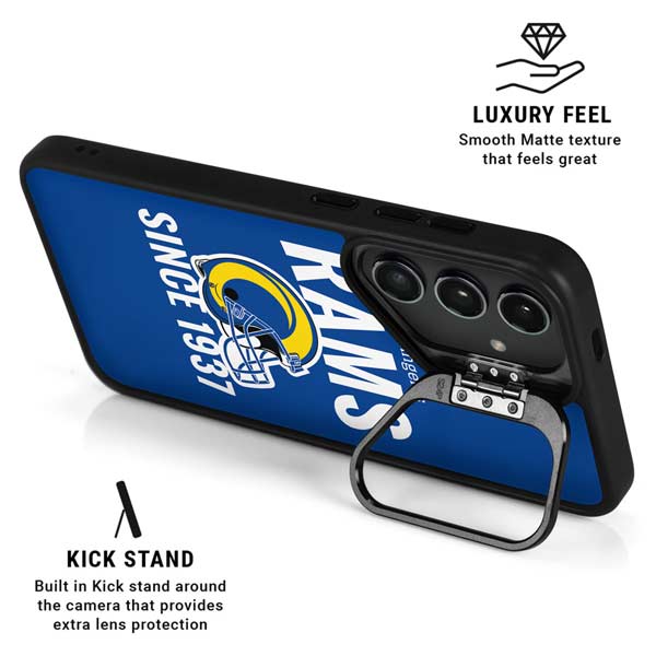 NFL Los Angeles Rams Helmet Galaxy S26 Ultra Kickstand Case