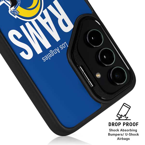 NFL Los Angeles Rams Helmet Galaxy S26 Ultra Kickstand Case