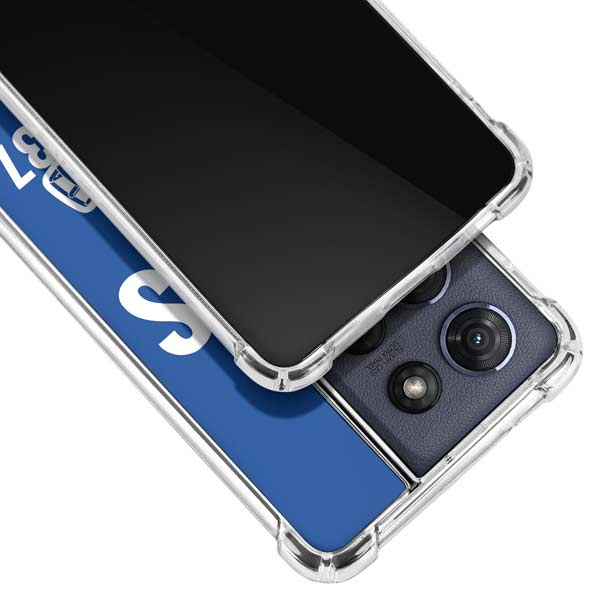 NFL Los Angeles Rams Helmet Moto G Play 5G (2025) Clear Case