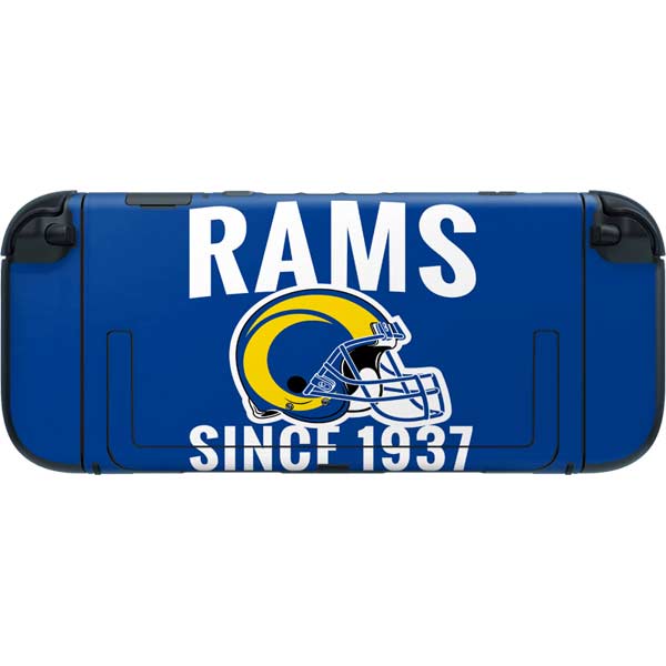 NFL Los Angeles Rams Helmet Nintendo Switch 2 (2025) with Joy-Con Skin