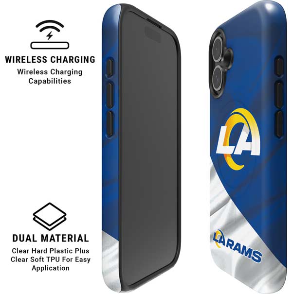 NFL Los Angeles Rams iPhone 16 Plus Magsafe Impact Case