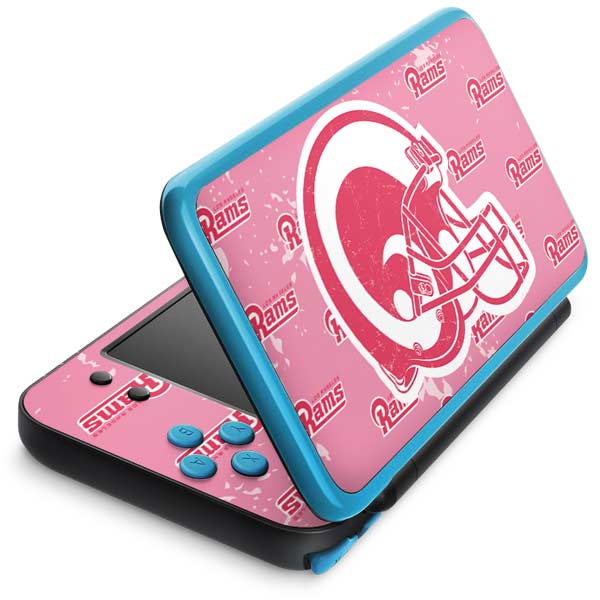 NFL Los Angeles Rams Pink Logo Blast Nintendo Skins