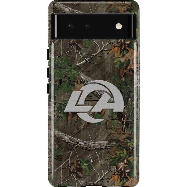 NFL Los Angeles Rams Realtree Xtra Green Camo Pixel Cases