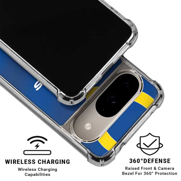 NFL Los Angeles Rams Team Jersey Google Pixel 10 Clear Case