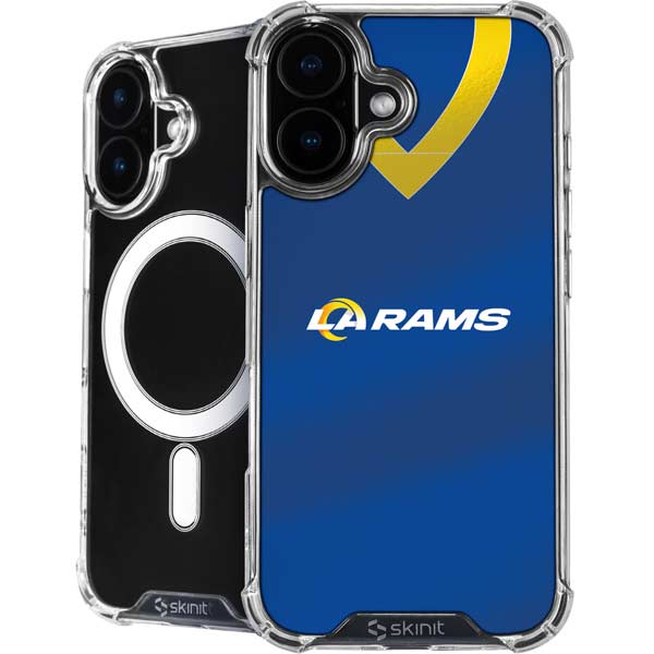 NFL Los Angeles Rams Team Jersey iPhone 17 MagSafe Case