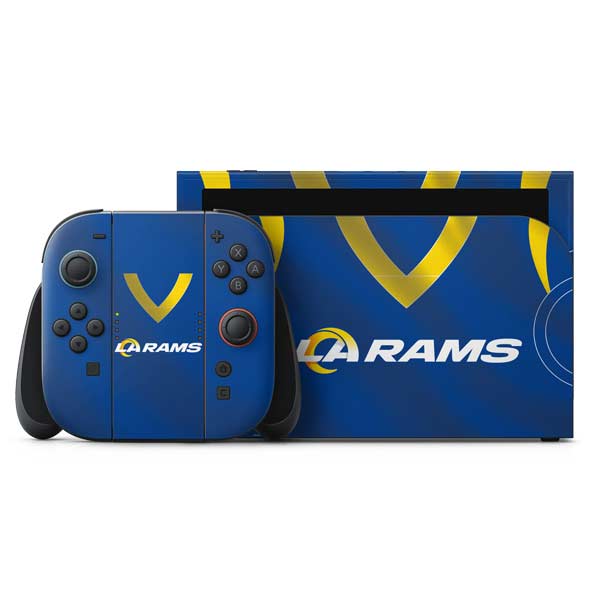 NFL Los Angeles Rams Team Jersey Nintendo Skins