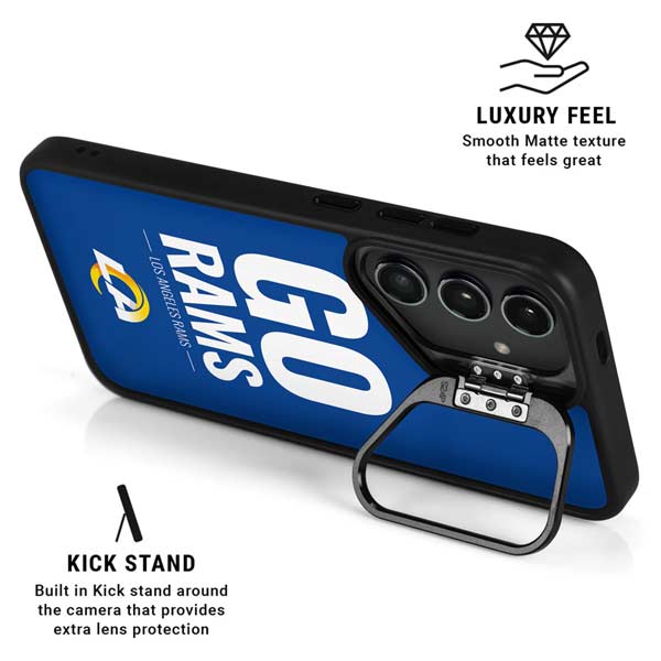 NFL Los Angeles Rams Team Motto Galaxy S26 Ultra Kickstand Case