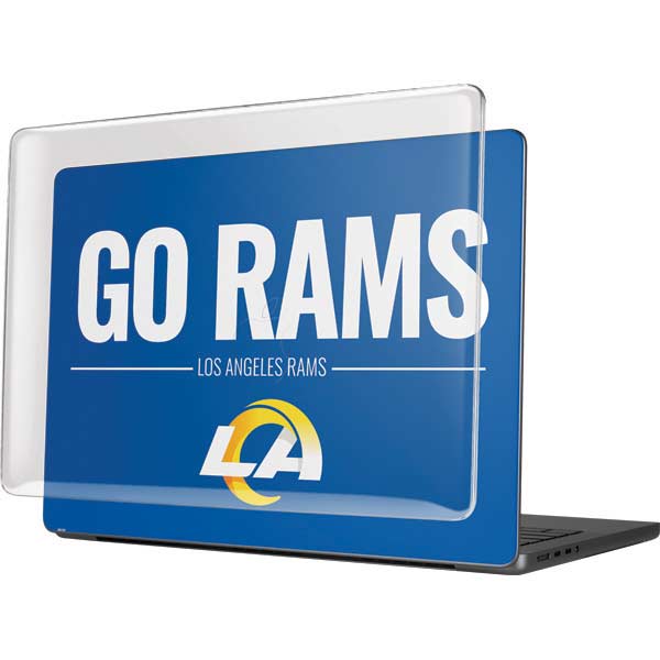 NFL Los Angeles Rams Team Motto MacBook Pro 14in (2021-24) Case plus Skin
