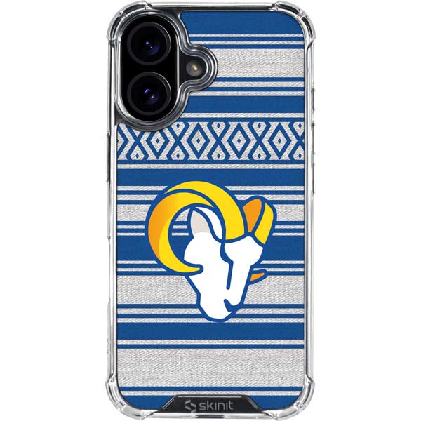NFL Los Angeles Rams Trailblazer iPhone 17 Clear Case